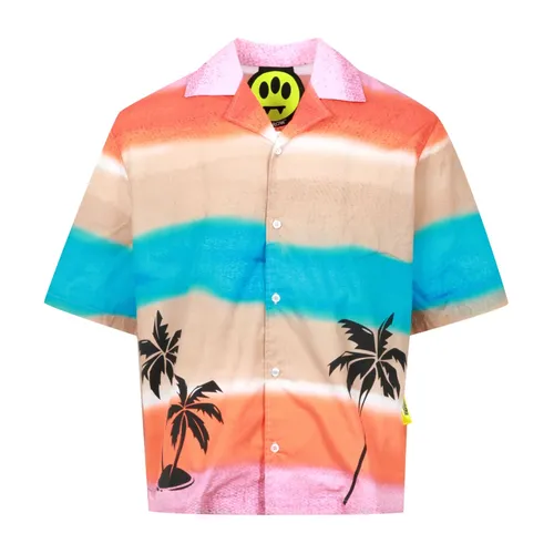 Multicolor Tie Dye Cotton Shirt - Barrow - Modalova