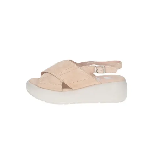 Suede Wedge Sandal - Callaghan - Modalova
