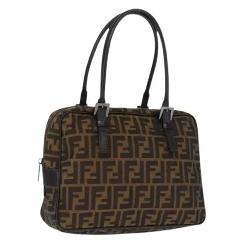 Pre-owned Canvas Handbag - Fendi Vintage - Modalova