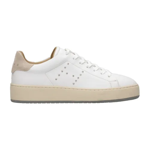 Studded Leather Sneakers - Hogan - Modalova