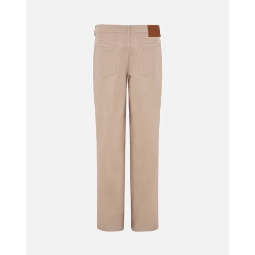 White Trousers Beige Five-Pocket - JW Anderson - Modalova
