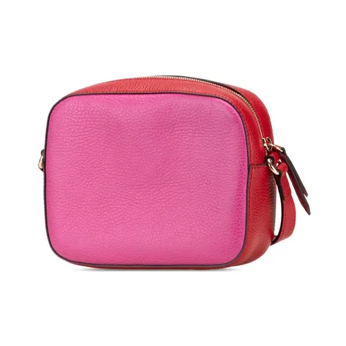 Pre-owned Leather Camera Bag - Gucci Vintage - Modalova