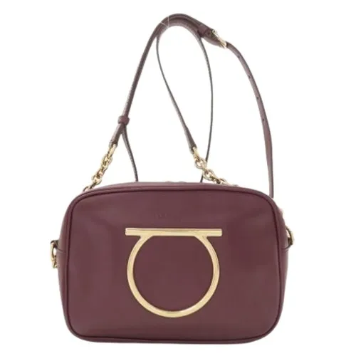 Pre-owned Leather Shoulder Bag - Salvatore Ferragamo Pre-owned - Modalova