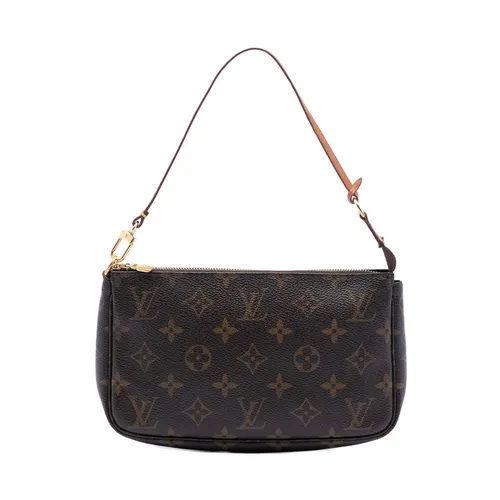 Pre-owned Leather Trimmed Handbag - Louis Vuitton Vintage - Modalova