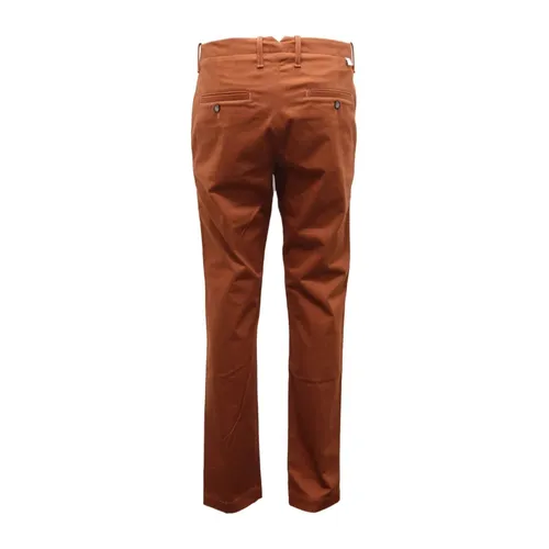 Cotton Trouser with 4 Pockets - Paolo Pecora - Modalova