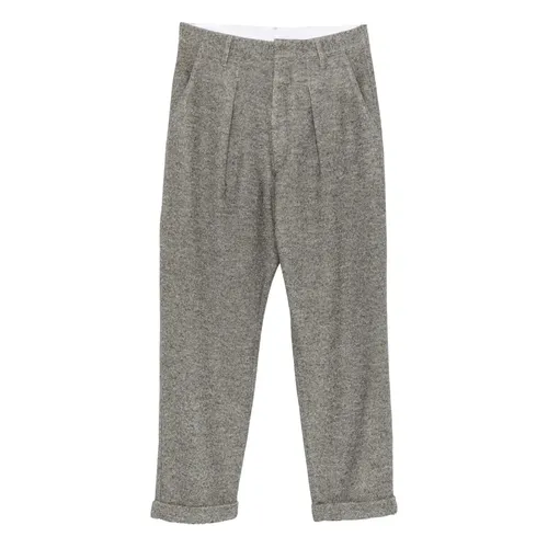 Fold Wool Chino Pants - Ranra - Modalova