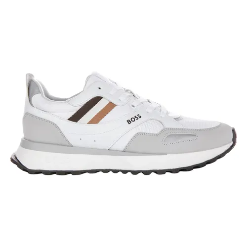 White Grey Runner Trainers Men - Hugo - Modalova