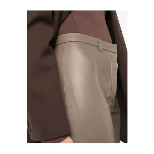 Front Closure Flared Pants - Federica Tosi - Modalova