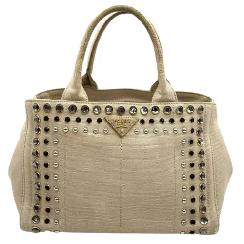 Pre-owned Canvas Handbag - Prada Vintage - Modalova