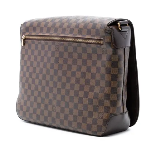 Pre-owned Leather Messenger Bag - Louis Vuitton Vintage - Modalova