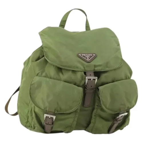 Pre-owned Vintage Nylon Backpack - Prada Vintage - Modalova