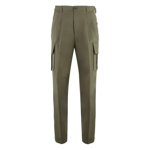 Cotton Cargo Trousers - Gucci - Modalova