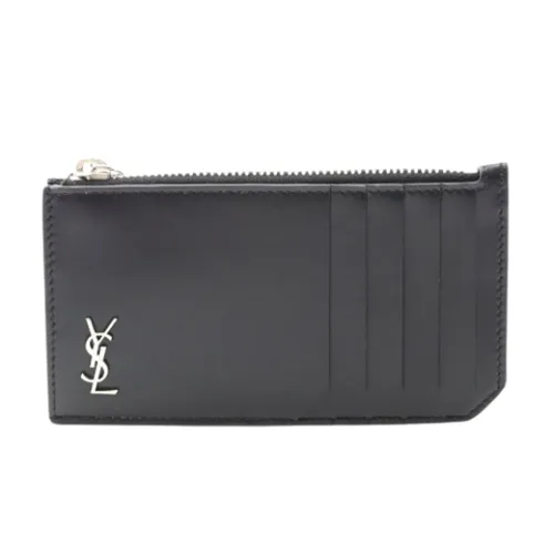 Pre-owned Leather Wallet - Yves Saint Laurent Vintage - Modalova