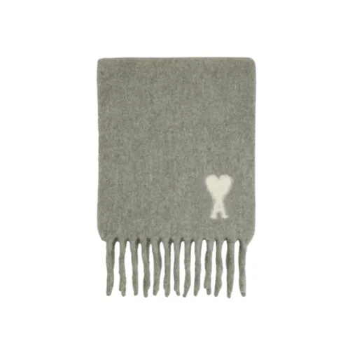 Echarpe De Coeur Oversize - Ami Paris - Modalova