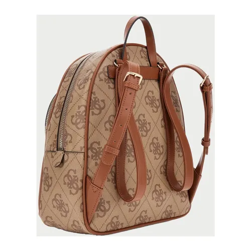 Faux Leather Backpack with Gold Hardware - Guess - Modalova