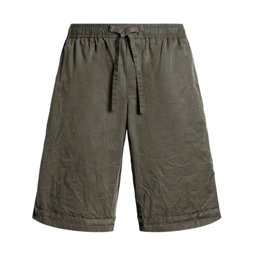 Drawstring Shorts With Pockets - Dolce & Gabbana - Modalova