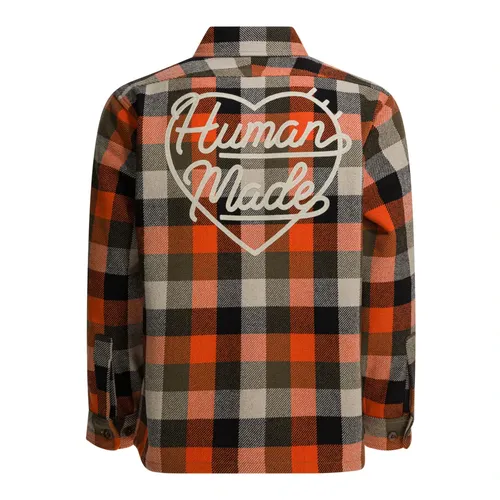 Wool Check Shirt Jacket - Human Made - Modalova