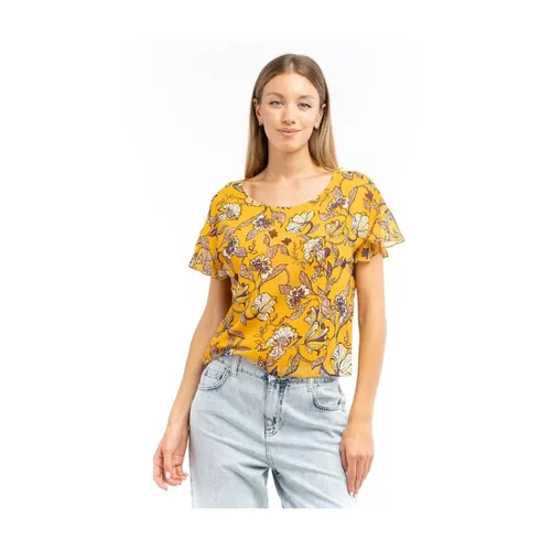 Patterned Polyester Blouse - Patrizia Pepe - Modalova