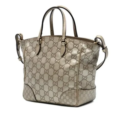 Pre-owned Leather Handbag - Gucci Vintage - Modalova