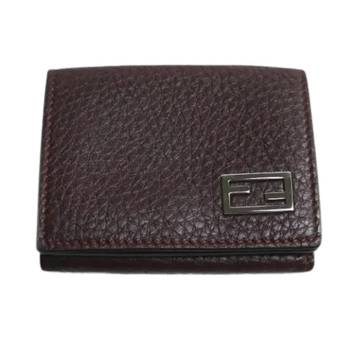 Pre-owned Leather Wallet - Fendi Vintage - Modalova