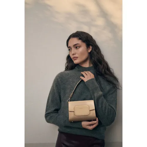 Mini Paris Flap Crossbody Bag Beige - Lancaster - Modalova
