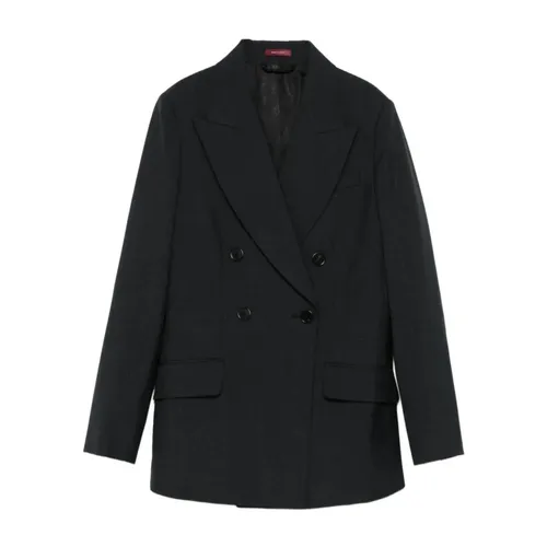 Blazer de Lana Cruzado - Gucci - Modalova
