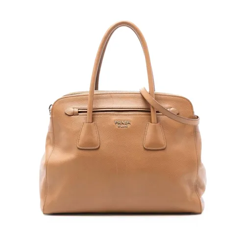 Pre-owned Leather Handbag - Prada Vintage - Modalova