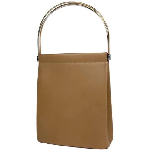 Pre-owned Leather Shoulder Bag - Cartier Vintage - Modalova