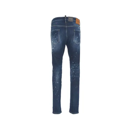 Blue Slim Fit Cool Guy Jeans - Dsquared2 - Modalova