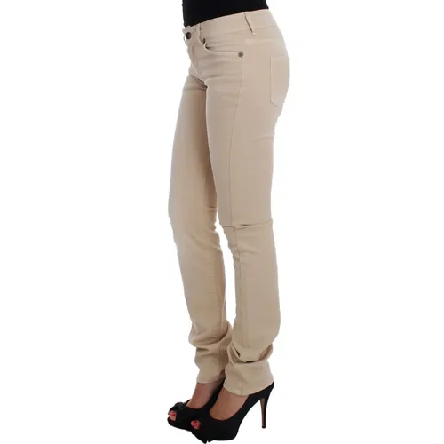 White Diamond Slim Fit Jeans - Roberto Cavalli - Modalova