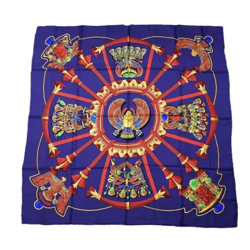 Pre-owned Wool scarves - Hermès Vintage - Modalova