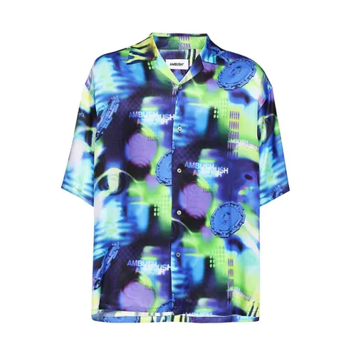 Abstract-Pattern Buttoned Shirt - Ambush - Modalova