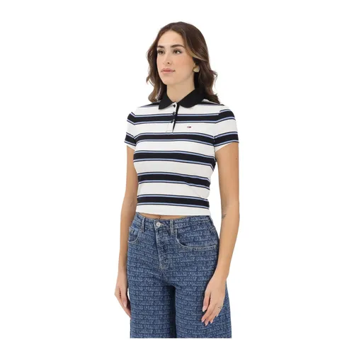 Polo de Piqué Slim Fit - Tommy Jeans - Modalova