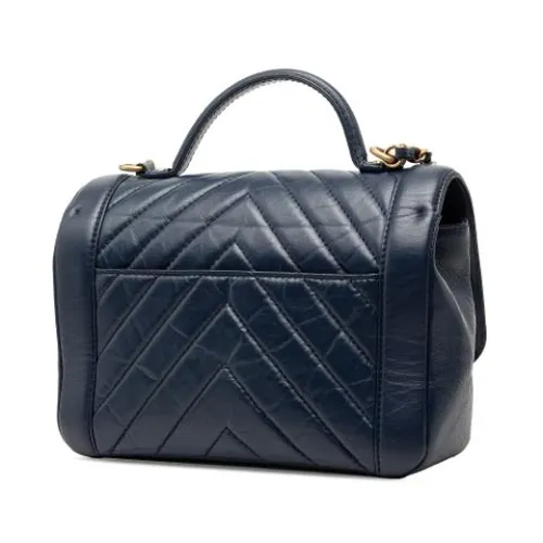 Pre-owned Vintage Leather Handbag - Chanel Vintage - Modalova