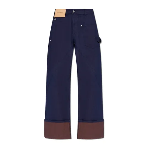 Jeans with rolled-up legs - JW Anderson - Modalova