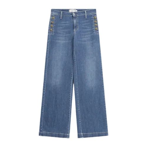 Jeans > Wide Jeans - - Please - Modalova