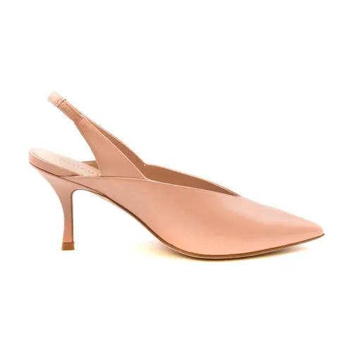 Low Heel Leather Pumps - Stuart Weitzman - Modalova
