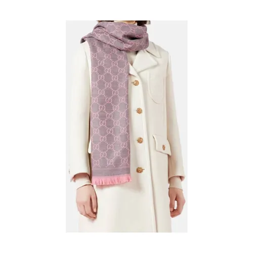 GG Wool Scarf - Gucci - Modalova