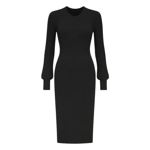 Feinripp-Strickkleid - Twinset - Modalova