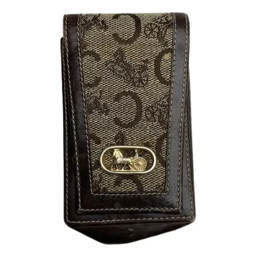 Pre-owned Leather Wallet - Celine Vintage - Modalova