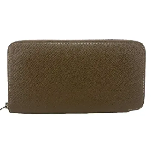 Pre-owned Leather wallets - Hermès Vintage - Modalova