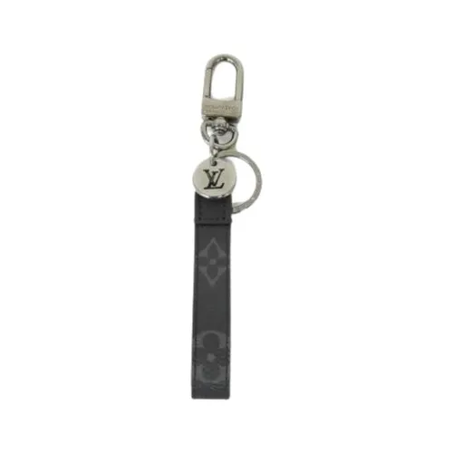 Pre-owned Monogram Eclipse Keyring - Louis Vuitton Vintage - Modalova