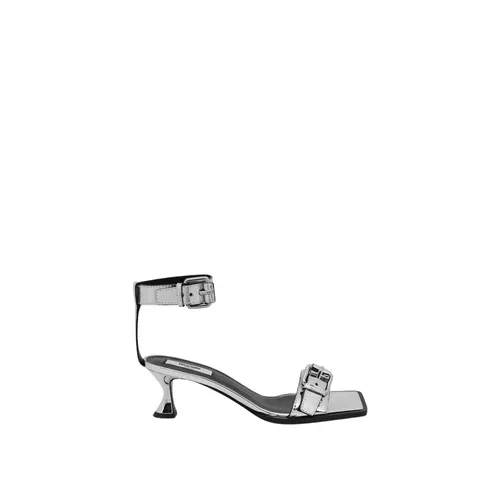 Mirror effect sandals - Moschino - Modalova