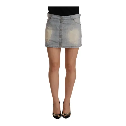 Mini Denim Skirt - Ermanno Scervino - Modalova