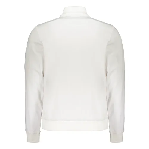 Ribbed Collar Full-Zip Sweatshirt - Moorer - Modalova