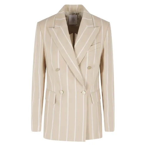 Blazer a Rayas Cruzado - Eleventy - Modalova