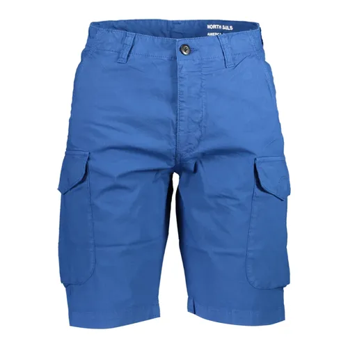 Bermudas Azul Corte Regular Algodón - North Sails - Modalova