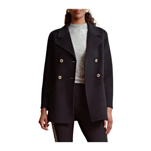 Elegant Wool Blend Blazer - BY Timo - Modalova