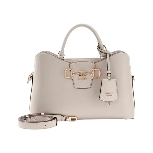 Handbag with Zip and Multiple Pockets - Guess - Modalova