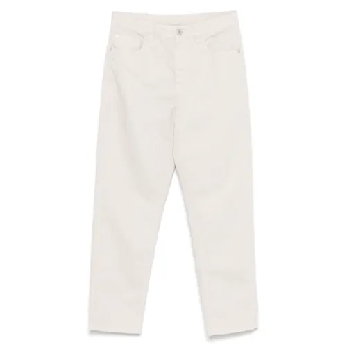 Ivory White Denim Jeans - Brunello Cucinelli - Modalova